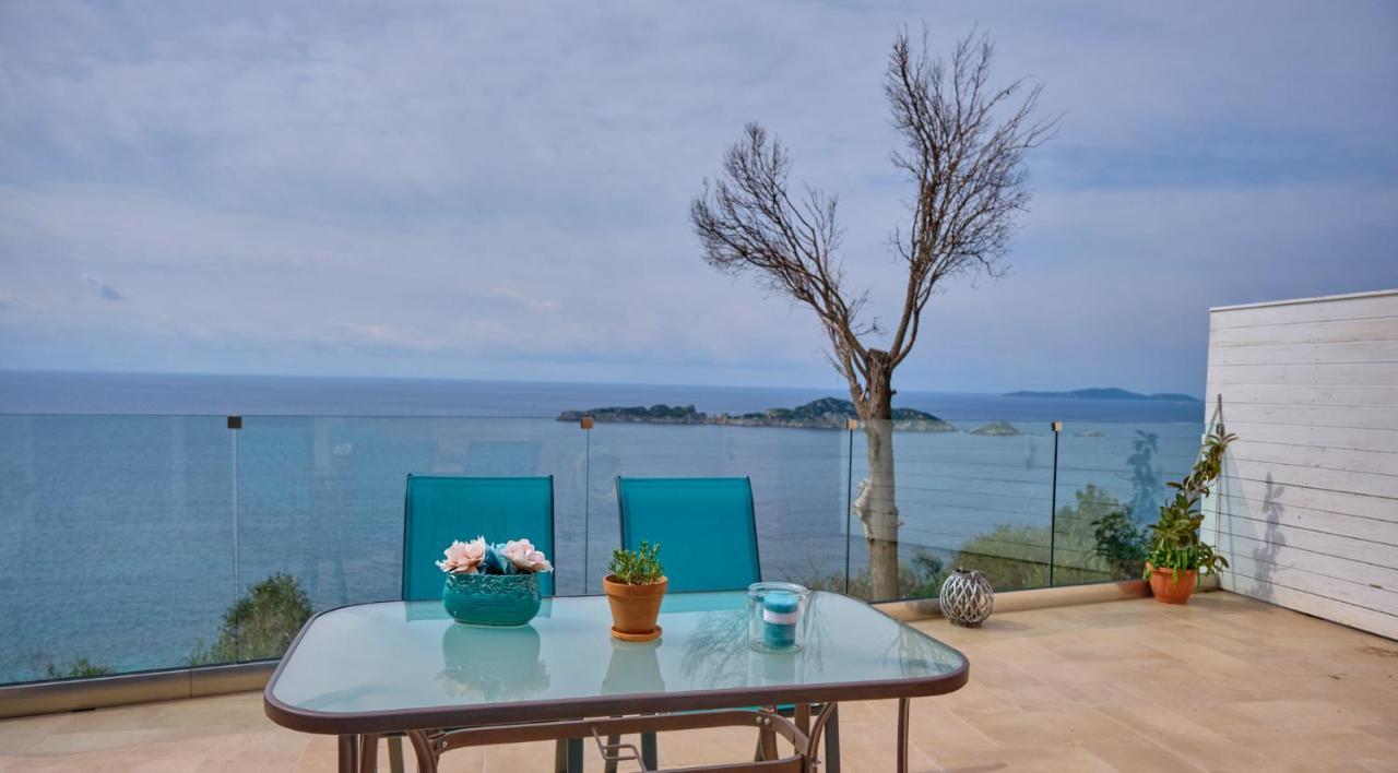 Villa Meli Afionas Corfu Esterno foto