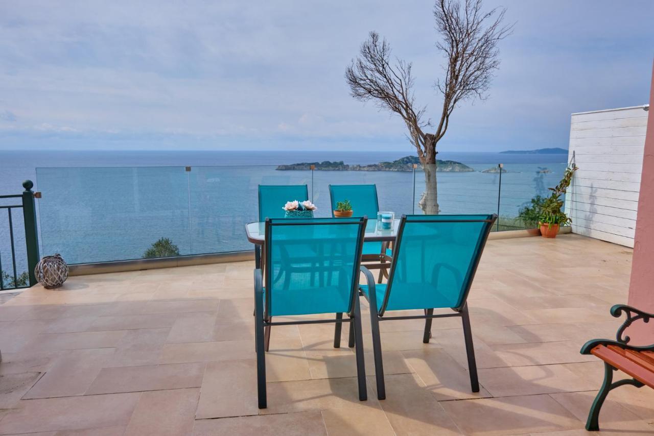 Villa Meli Afionas Corfu Esterno foto